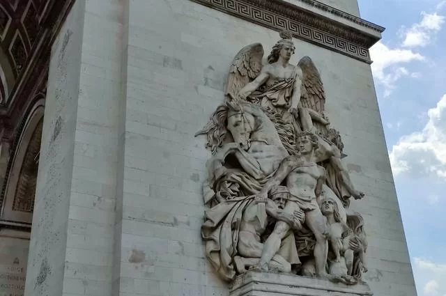 Zdjęcie: Eugene Tassart Łuk Triumfalny w Paryżu