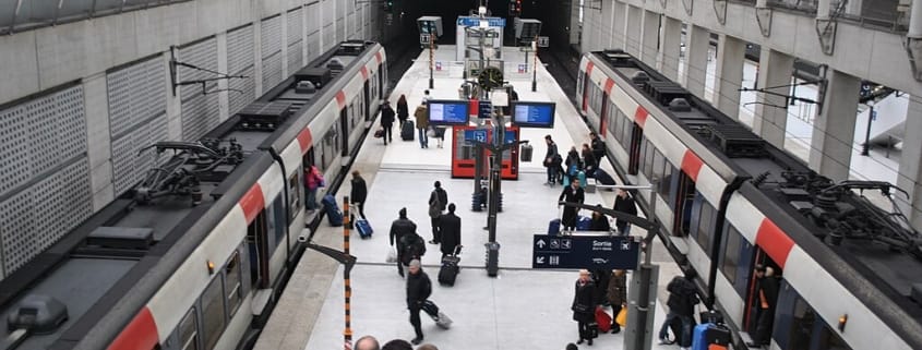 Stacja kolejowa na lotnisku Charles de Gaulle