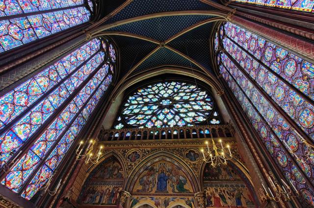 Zdjęcie: Eugene Tassart Witraże St. Chappelle