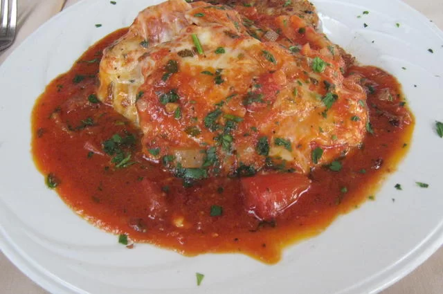 Zdjęcie: blynneda / Creative Commons Attribution 2.0 Generic license Carne alla pizzaiola