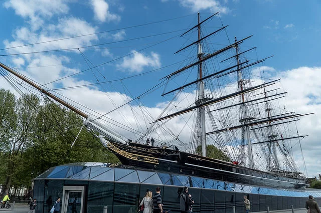 Zdjęcie: Paul Hudson / Attribution 2.0 Generic (CC BY 2.0) Muzeum-statek (Cutty Sark)