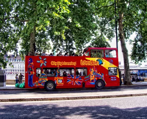 Dwupoziomowy autobus