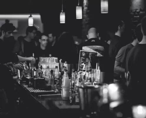 Bar w Amsterdamie