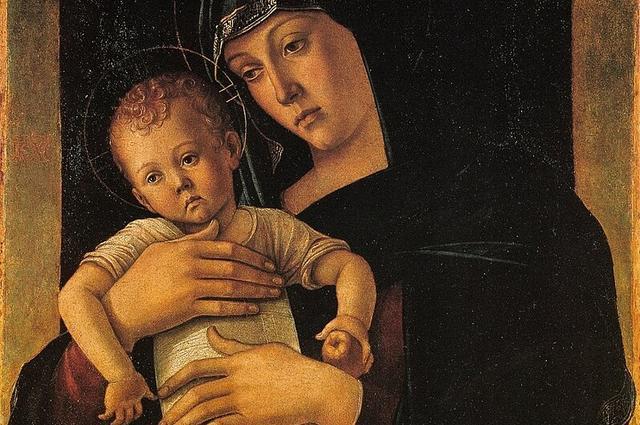 Zdjęcie: wga.ru / Wikimedia Commons / public domain Греческая Мадонна» Джованни Беллини