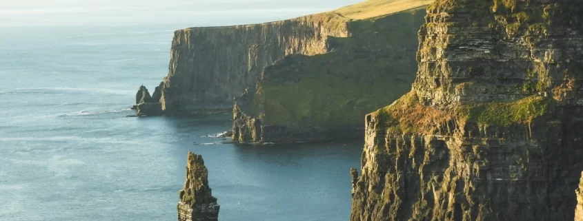 Plan podróży samochodem po Irlandii. Mapa