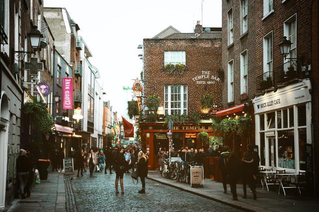 Diogo Palhais / Unsplash Temple Bar, Dublin