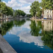 Kanał Saint Martin w Paryżu