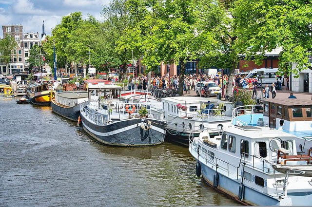 Kanały i groble w Holandii