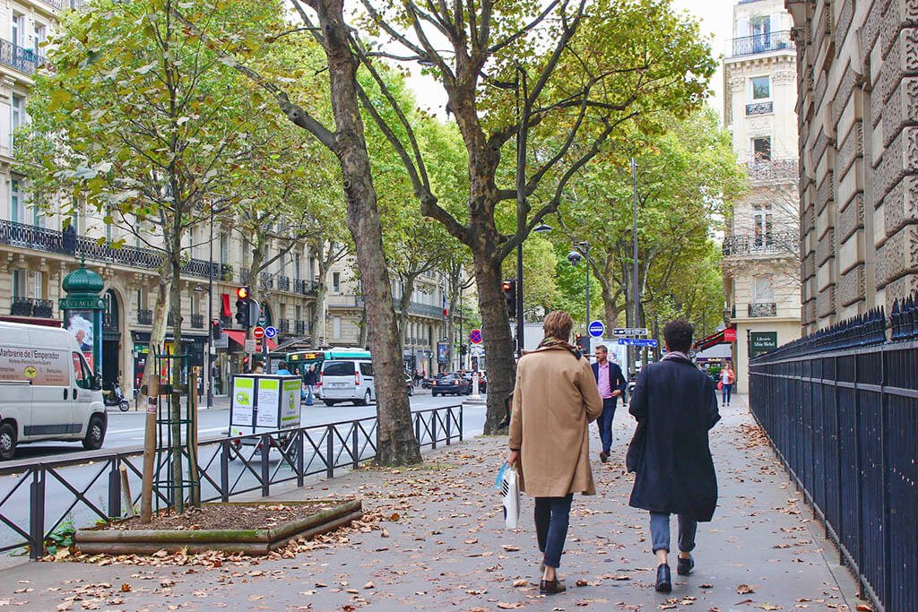 9. Okręg paryski — Spacer po okolicy