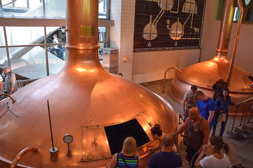 Muzeum piwa Heineken w Amsterdamie