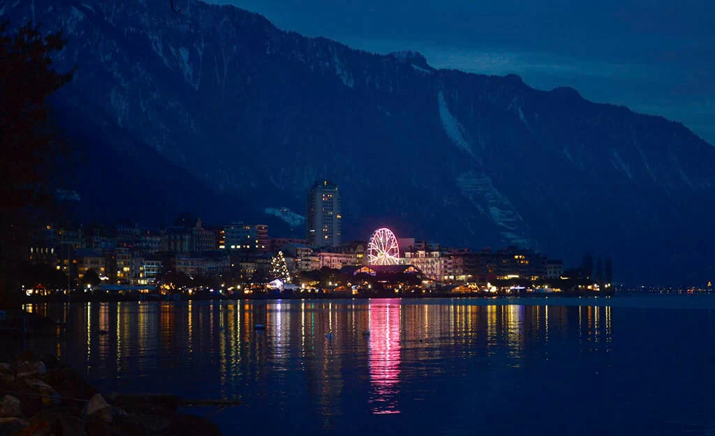 Zimowa Szwajcaria: Montreux