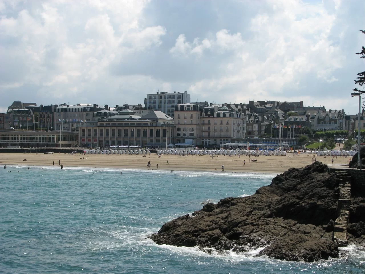 Plaże w mieście Dinard