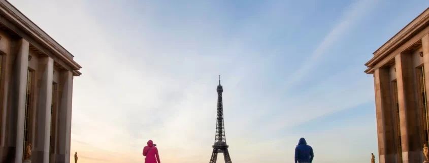Wieżą Eiffla