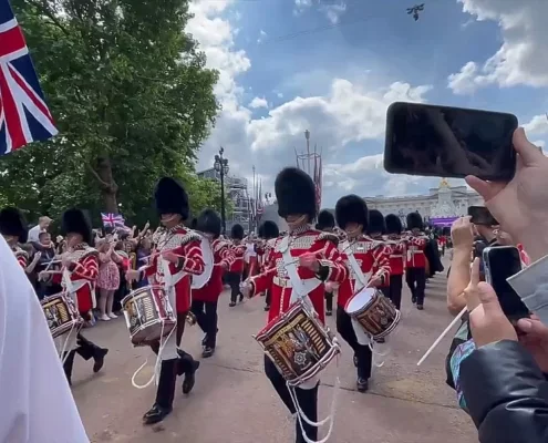 Dzień króla 2024 w Londynie, czyli parada Trooping the Colour