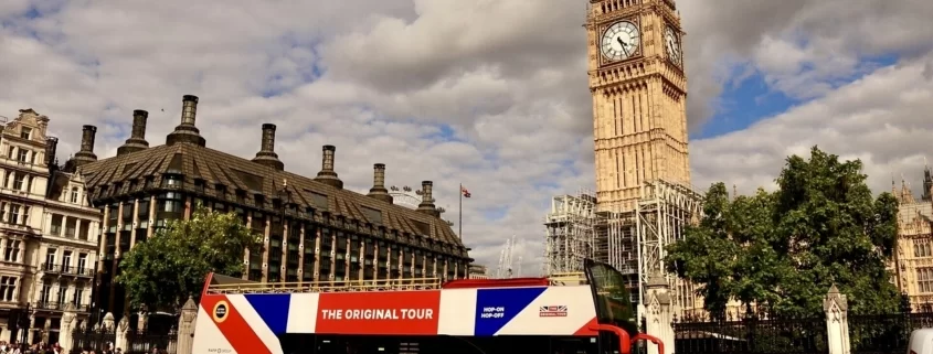Wycieczki autobusem piętrowym po Londynie