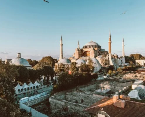 Zwiedzanie Hagia Sophia w Stambule