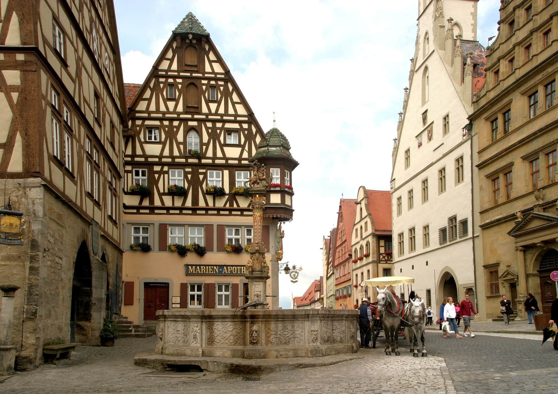 Rothenburg Średniowieczny Rothenburg