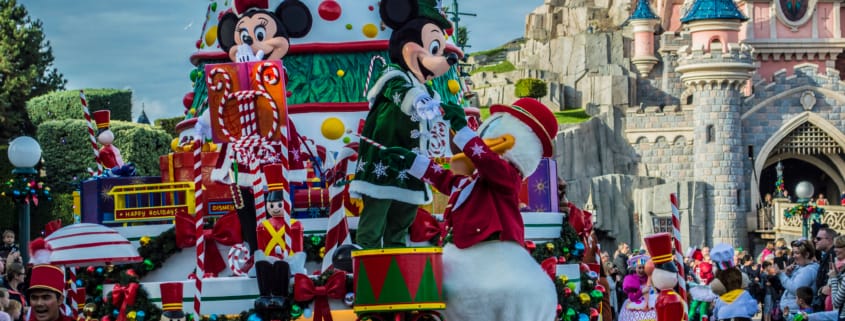 Boże Narodzenie i Nowy Rok w Disneylandzie w Paryżu