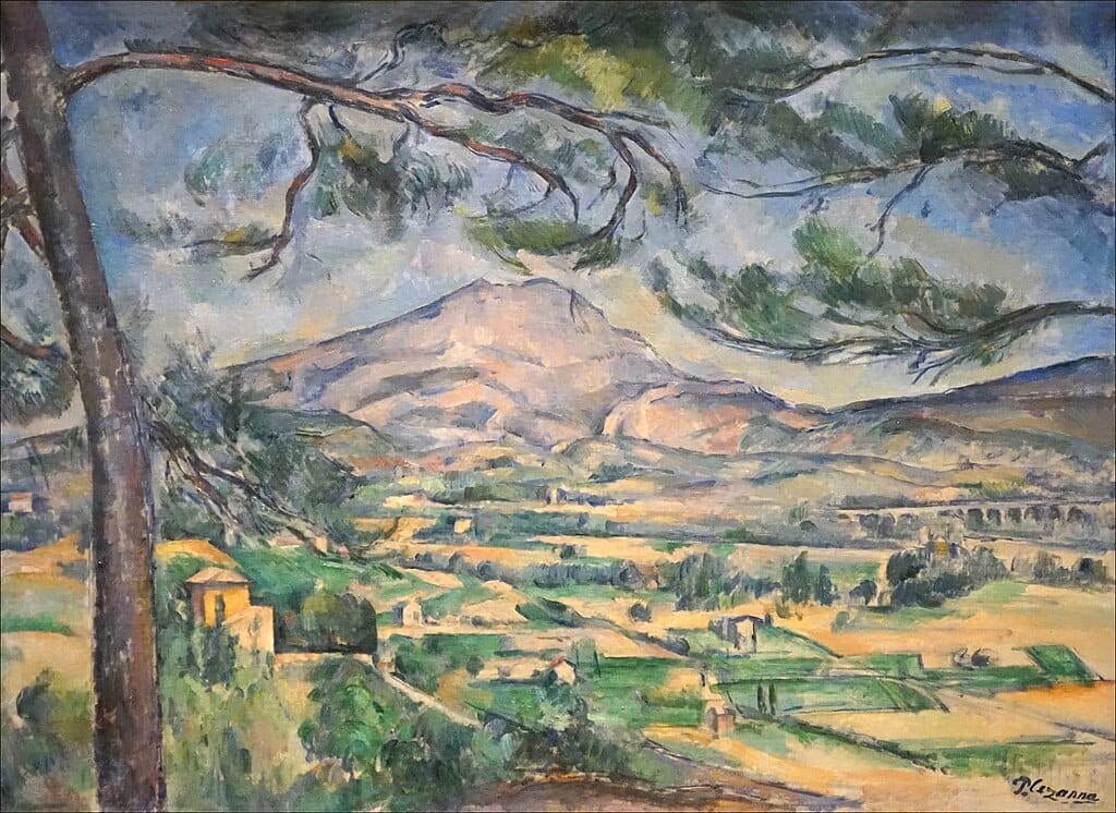 La Montagne Sainte-Victoire de P. Cézanne