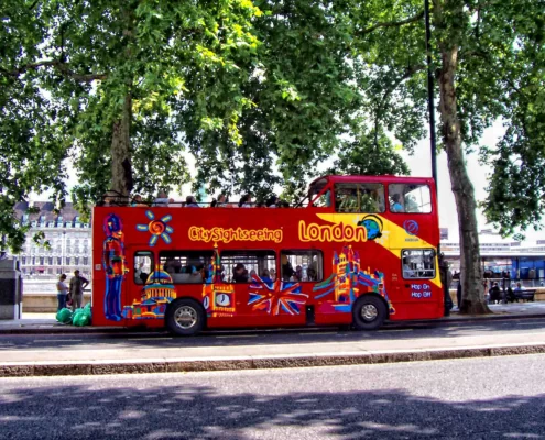 Dwupoziomowy autobus