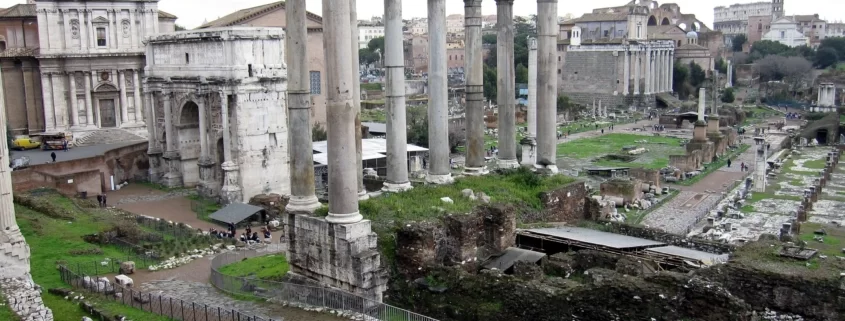 Rome in february
