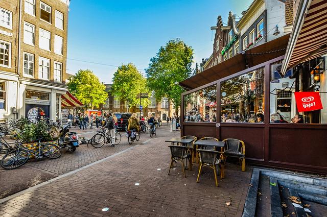 Restauracji w Amsterdamie 