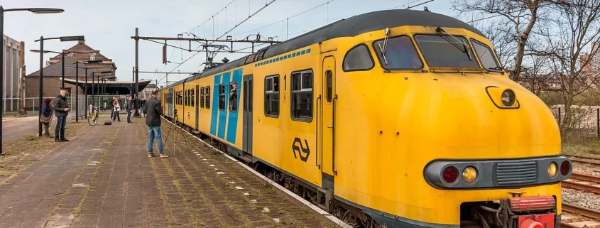 Pociąg w Holandii