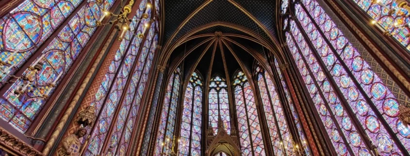 Kaplica Sainte-Chapelle w Paryżu