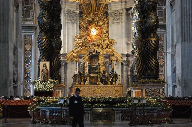 Bożonarodzeniowa msza w Watykanie