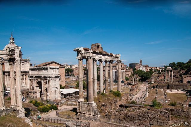 Koloseum, Forum Romanum i Palatyn