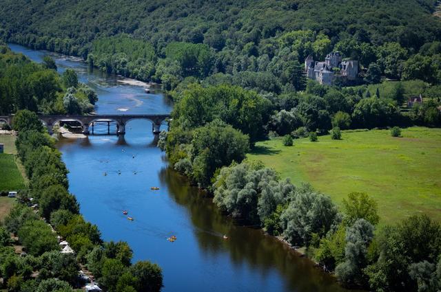 Rafting na rzece Dordogne