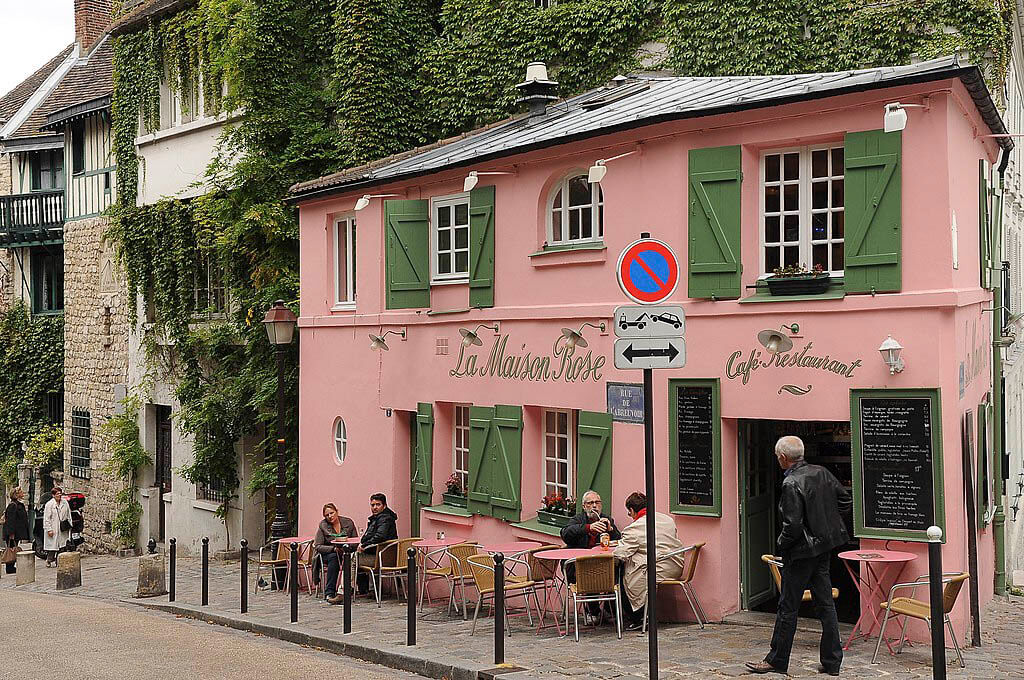 Montmartre: Restauracja La Maison Rose