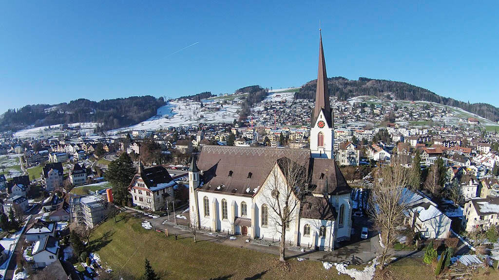 Zimowa Szwajcaria: St. Gallen