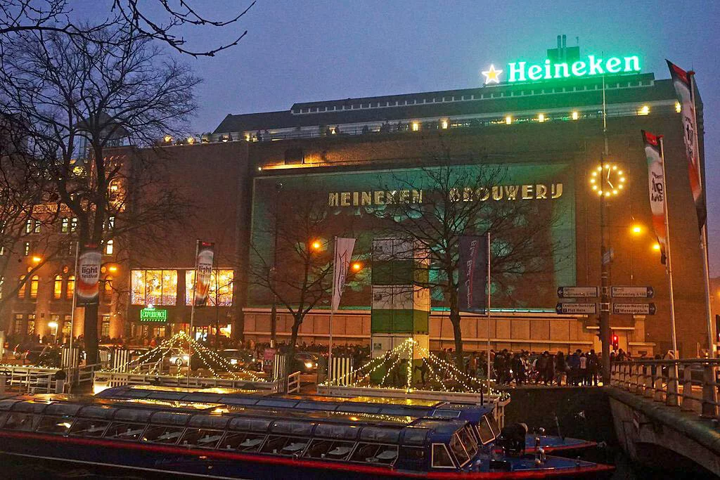 Muzeum piwa Heineken w Amsterdamie