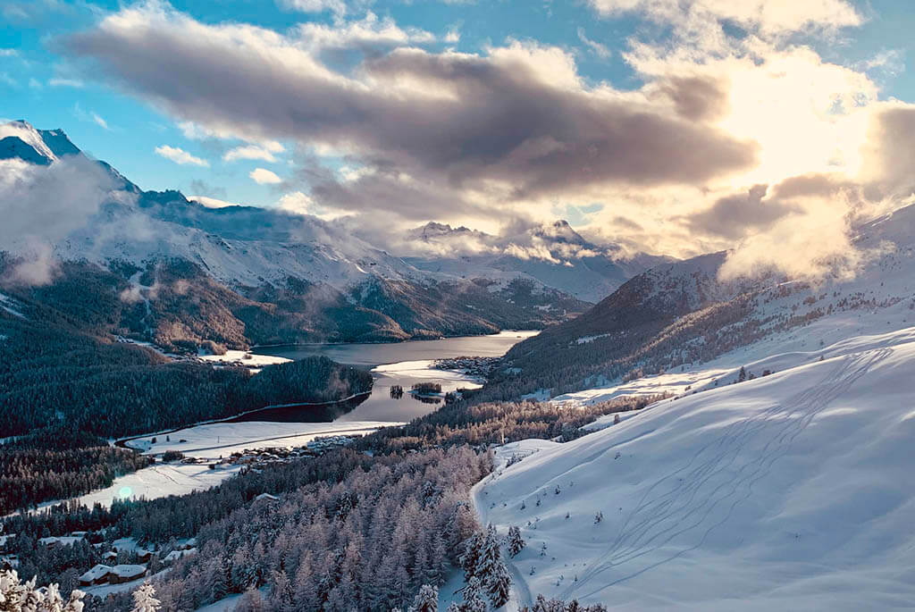 Zimowa Szwajcaria: Sankt Moritz