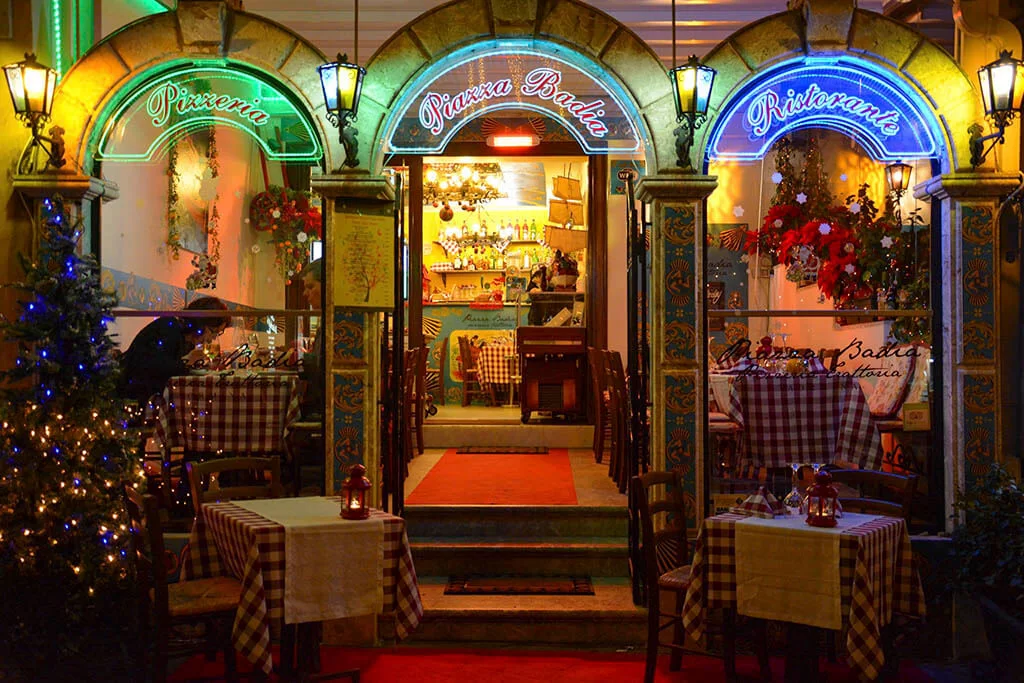 Nowy Rok w restauracji na Sycylii