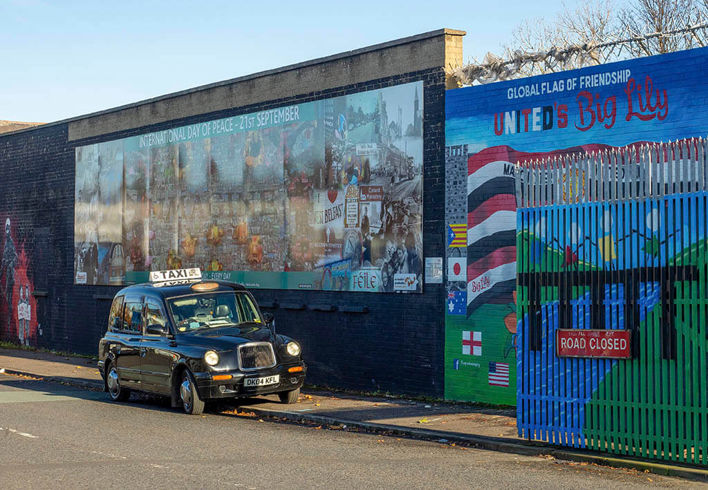 Zabytki Belfastu: Mur Pokoju