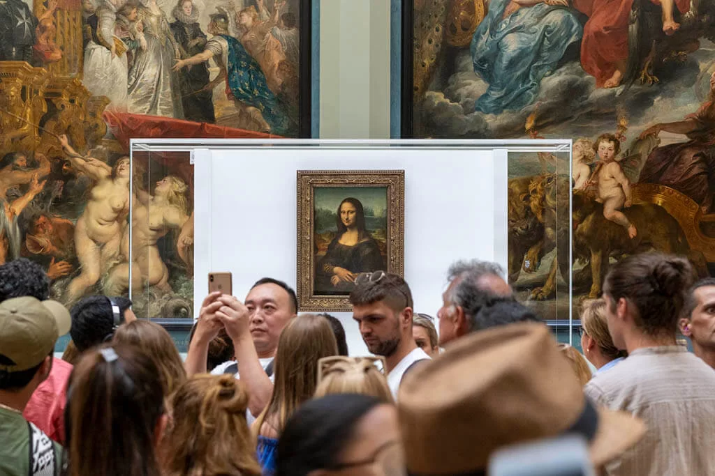 Luwr w Paryżu: Mona Lisa