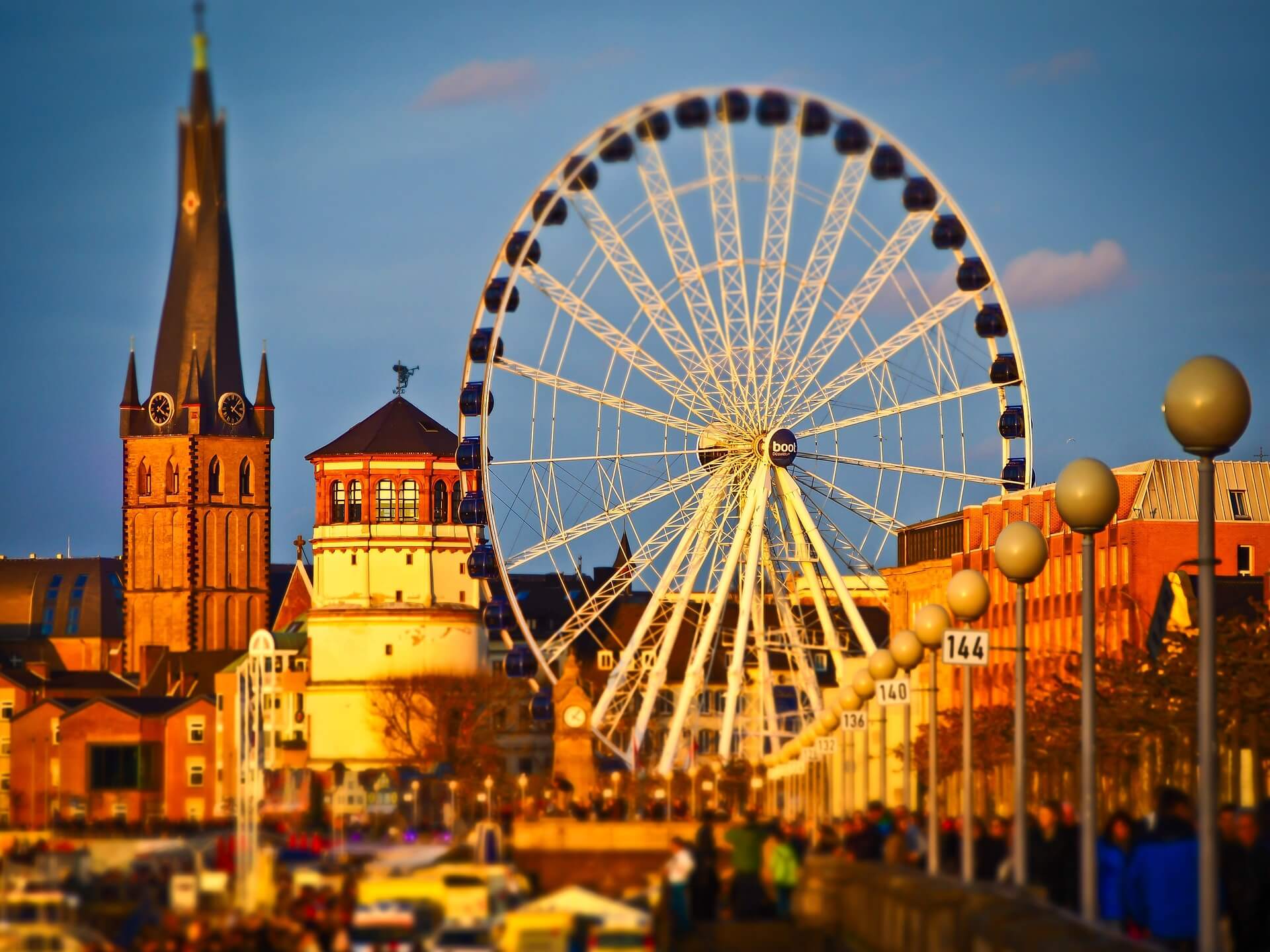 10 największych atrakcji w Düsseldorfie